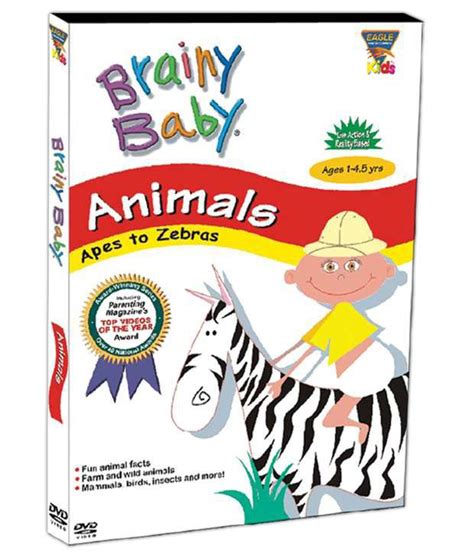 Brainy Baby Animals Brainy Baby Abc S Reynolds Edith 9781593947811