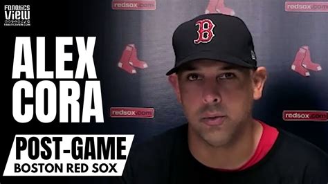 Alex Cora Reacts To Boston Red Sox Clinching Al Wild Card Spot Roller