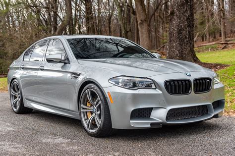 14k Mile 2016 Bmw M5 Pure Metal Silver Edition For Sale On Bat Auctions
