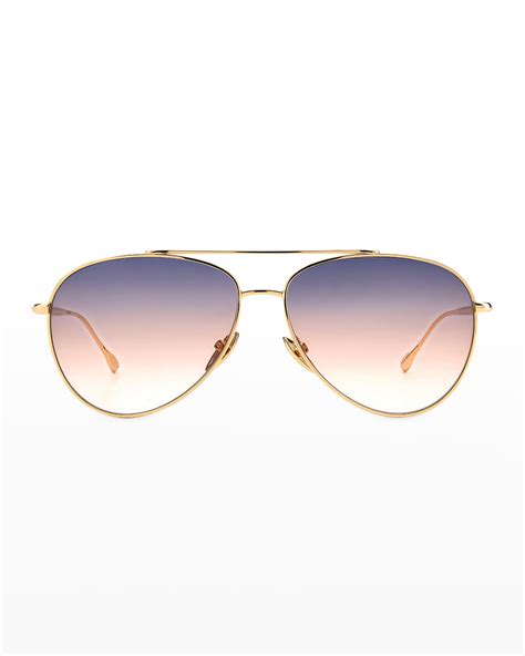 Red Aviator Sunglasses Neiman Marcus