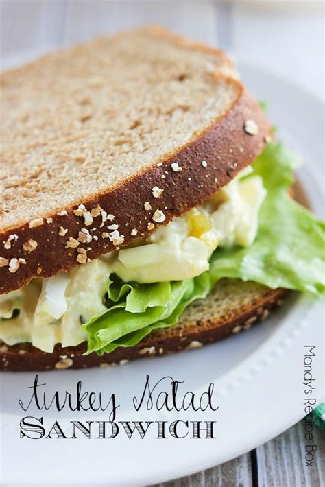 Turkey Salad Sandwich Mandy S Recipe Box