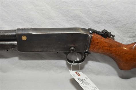 Remington Model 14 25 Rem Cal Tube Fed Pump Action Rifle W 22 Bbl