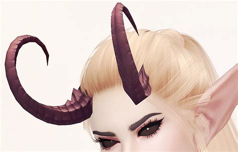 Lildari Wow Demon Hunter Horns Conversion Smaller Version At