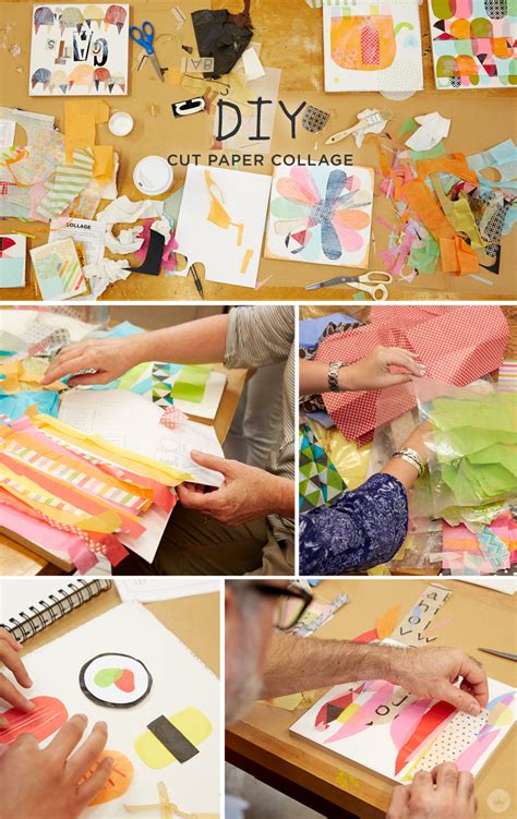 Artist Lynn Giunta Teaches Us How To Create Cut Paper Collage Think