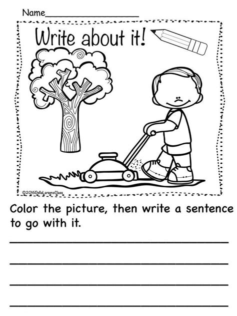 Kindergarten Writing Prompts With Pictures Kindergarten