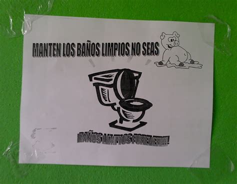 Letreros De Baños Limpios Imagui