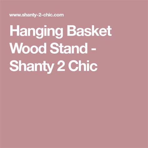 Hanging Basket Wood Stand Hanging Baskets Hanging Basket Stand Wood