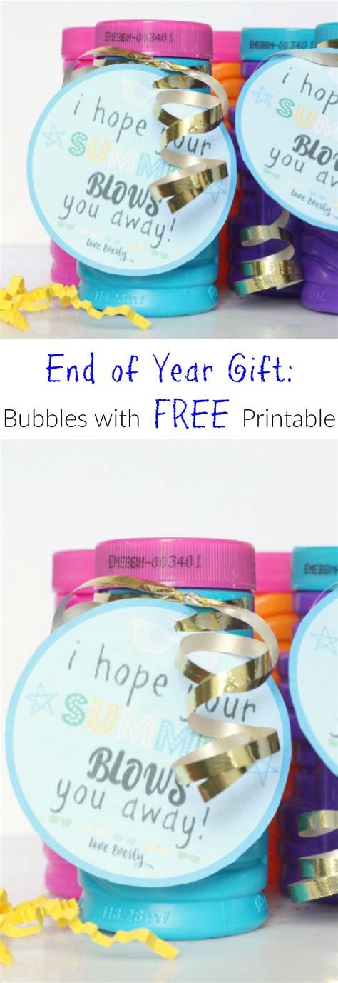 Check out our new year flyer selection for the very best in unique or custom, handmade pieces from our shops. End of Year Gift: Bubbles with FREE Printable - Houston ...