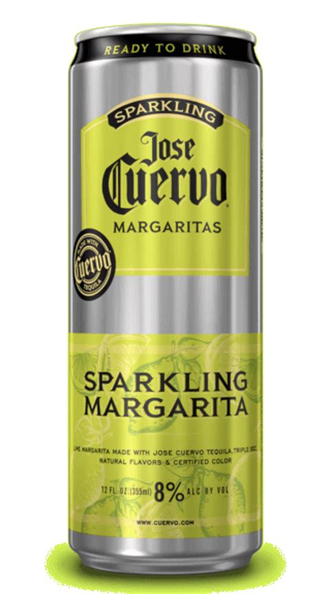 Jose Cuervo Sparkling Margarita 4pk12oz Can Cork N Bottle