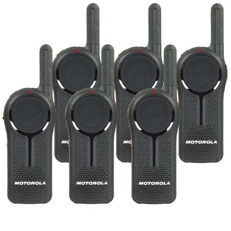 Motorola Six Pack Of Dlr1060 6ch Digital 2 Way Radios For Business Is A