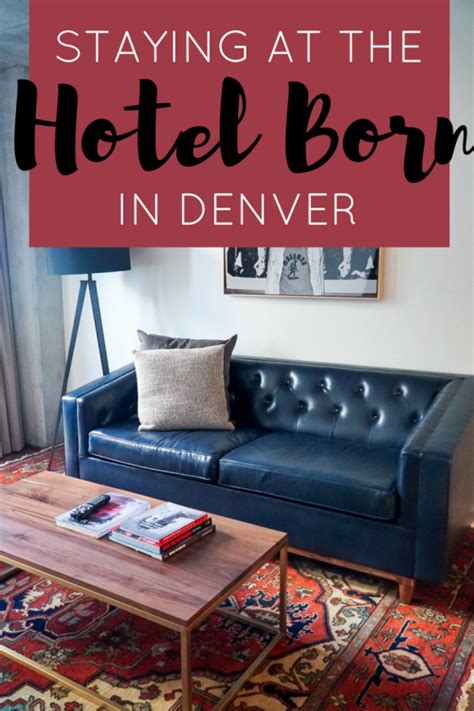 Staying At Kimpton Hotel Born In Denver Colorado The Republic Of Rose