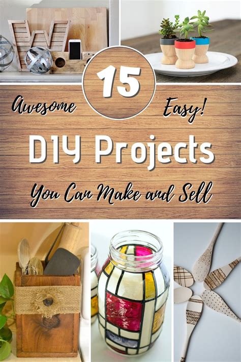 Woodworking projects to sell, beginner woodworking projects that sell so you make money! 30 Easy DIY Craft Projects That You Can Make and Sell for ...