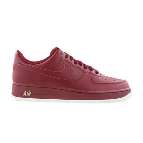 Nike Air Force 1 Low 07 Team Red Aa4083 603 Solesense