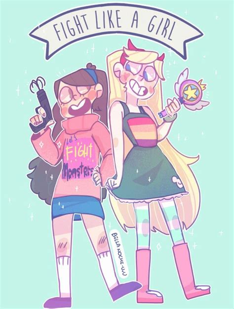 Gravity Fallsstar Mabel Pines And Star Butterfly