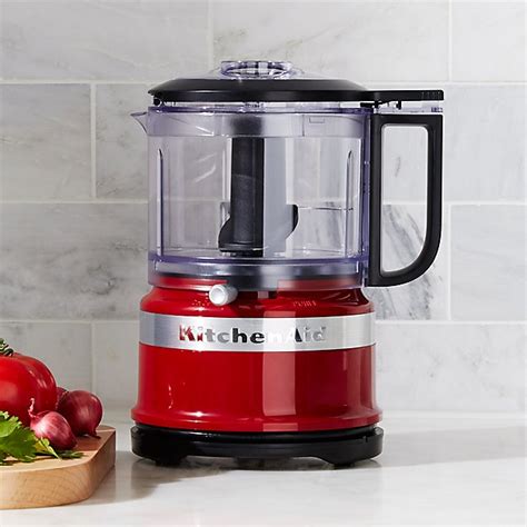 Kitchenaid Empire Red 35 Cup Food Chopper Crate And Barrel