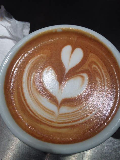 Tulip Coffee Art Food Drinks