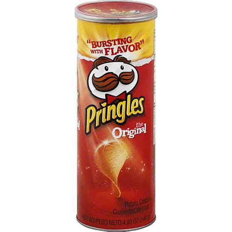 Pringles Original Potato Crisps Snacks Chips And Dips Superlo Foods