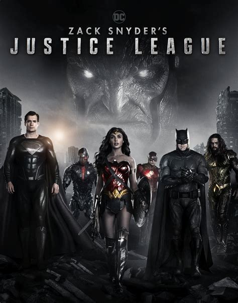 Zack Snyders Justice League Official Team Poster And International Release Details Revealed