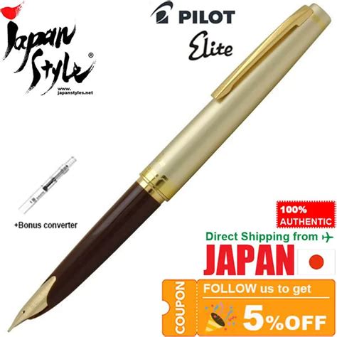 100 Original Pilot Namiki Elite 95s Fountain Pen Deep Red 14k Con 40