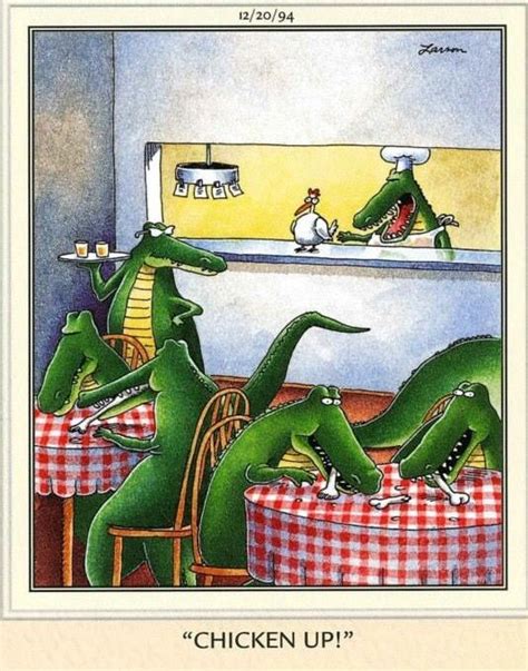 Alligator Cuisine In 2020 Far Side Cartoons The Far Side Gary Larson