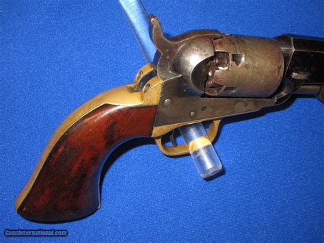 A Colt Model 1849 Percussion Pocket Revolver With A 6 Inch Barrel In