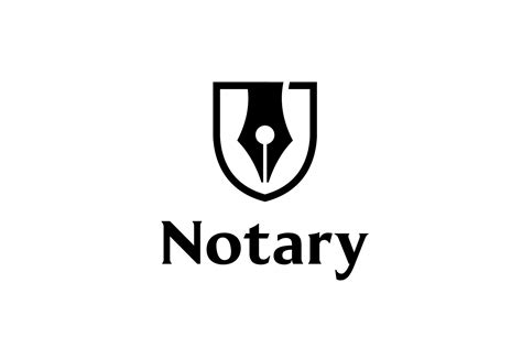 Attractive Notary Logo Design Branding And Logo Templates ~ Creative Market