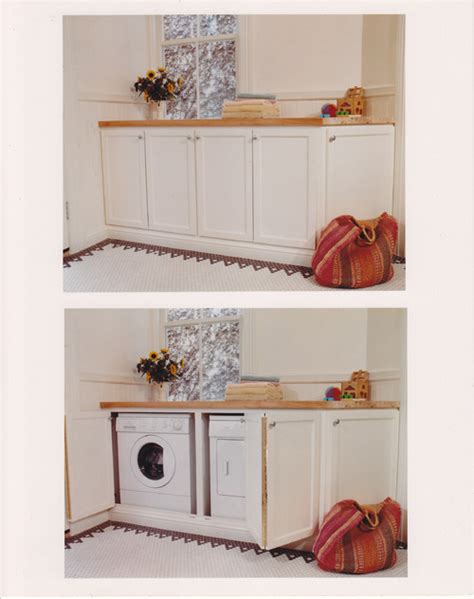 This image has dimension 648x972 pixel and file size 0 kb, you can click the image above to see the large or full size photo. Enclosed washer/dryer cabinet