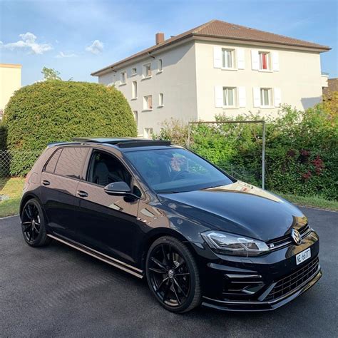 Black Golf R Car Volkswagen Golf Car Polo Car