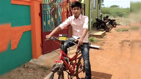 Green Heroes بارہ سالہ طالب علم کی زبردست تخلیق، شمسی توانائی سے چلنے والی موٹر سائیکل بنائی