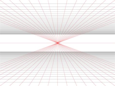 Practical 1 Point Perspective Grid Template By Betsyillustration On