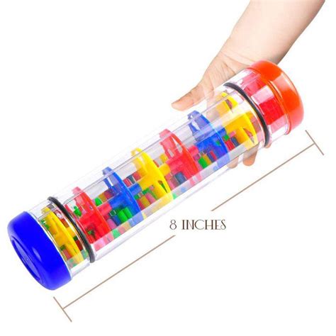 Rainmaker Toy For Babies Rain Stick Musical Instrument For Kids And