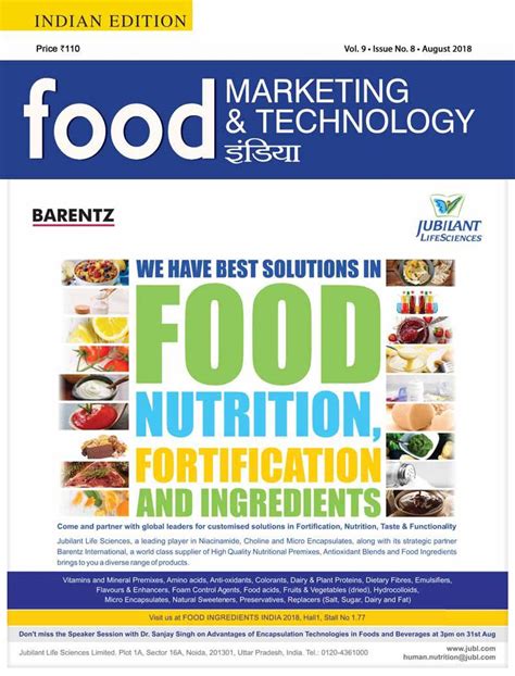 Anybody know about the japanese emulsifier? Food Marketing & Technology India - August 2018 PDF ...