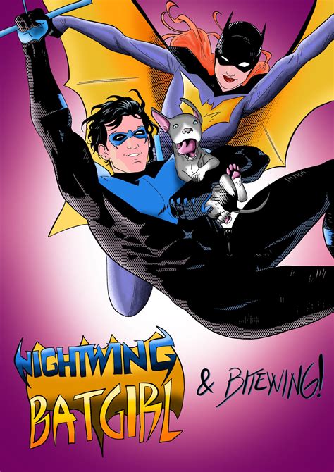 Artstation Nightwing And Batgirl