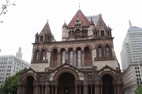 Architecture Trinity Church Of Boston Massachusetts