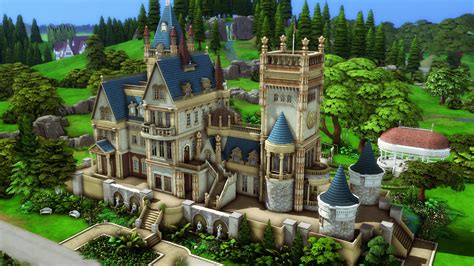 Renaissance Castle By Plumbobkingdom At Mod The Sims 4 Sims 4 Updates