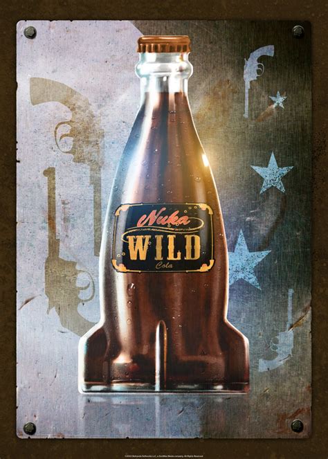 Wild Nuka Cola Poster Picture Metal Print Paint By Fallout Displate