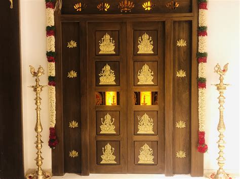 20 Stunning Pooja Room Door Design For Indian Homes