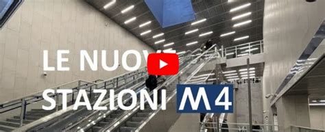 Il Video Del Giorno Inaugurazione M4 Le Nuove Stazioni Della Metro