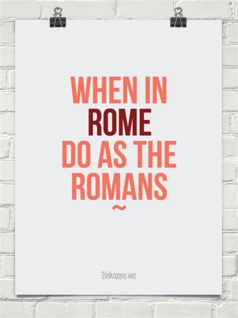 Play On Quotes When In Rome Rome Quotes Rome City Quotes