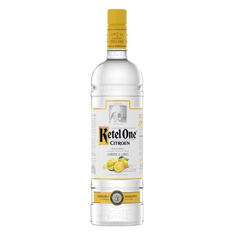 Ketel One Citroen Flavored Vodka 1l 80 Proof