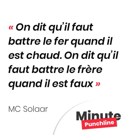 Punchline Mc Solaar Les Meilleurs Phrases De Rap De Mc Solaar