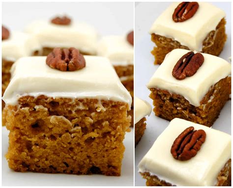 Pumpkin Bars With Cream Cheese Frosting Sweet Peas Kitchen
