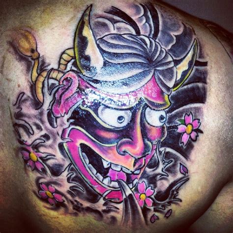 Maybe you would like to learn more about one of these? Hannya Mask Tattoo. Hannya Mask Tattoo meaning: The Hannya ...