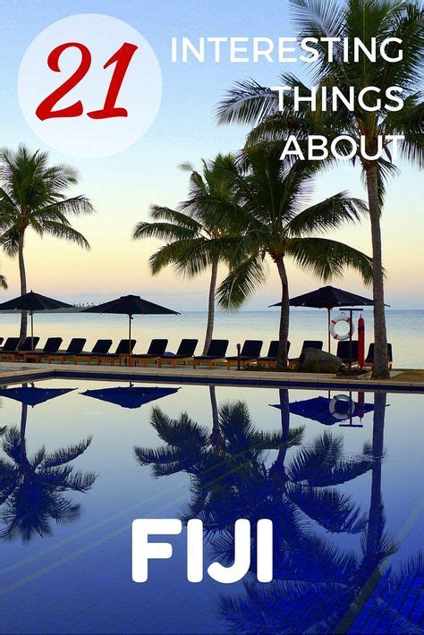 21 Interesting Things About Fiji The World Is A Book