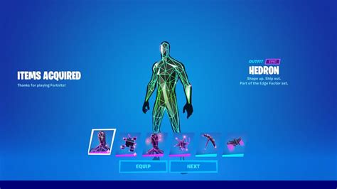 How To Get Edge Factor Bundle Now In Fortnite Unlock Hedron And Iso