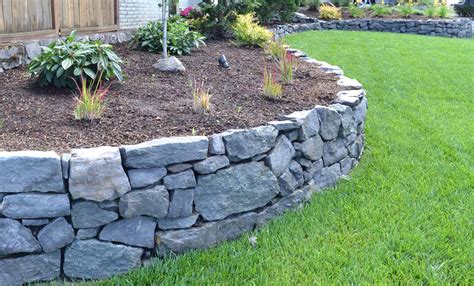 How To Build A Rock Wall For Garden Builders Villa