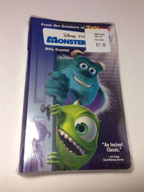 Pete docter's imaginative and conceptual fluidity within the world of monsters, inc. Disney Pixar Movie Monsters Inc 2001 VHS Never BEEN Opened ...