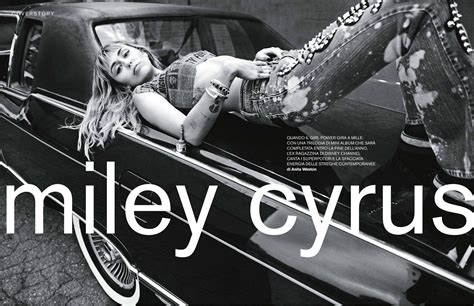 Miley Cyrus Sexy For D La Repubblica 5 Photos The Fappening