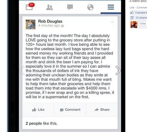A Texan Cop Is In Hot Water After Posting This Food Stamp Rant With