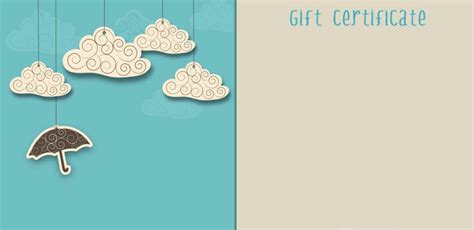 create   gift certificate template  template